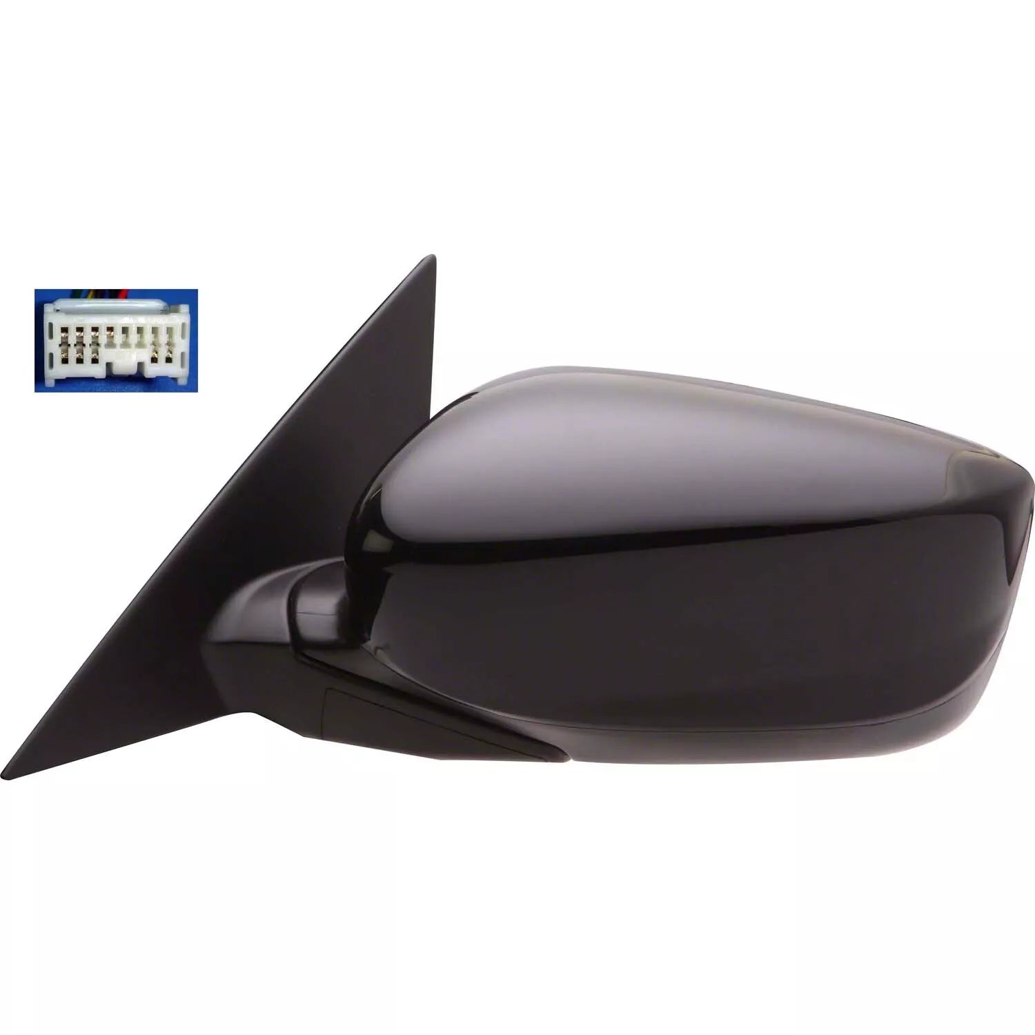 Left Side Mirror outside rear view 2013 - 2017 ACURA ILX AC1320116 76258TX6A01