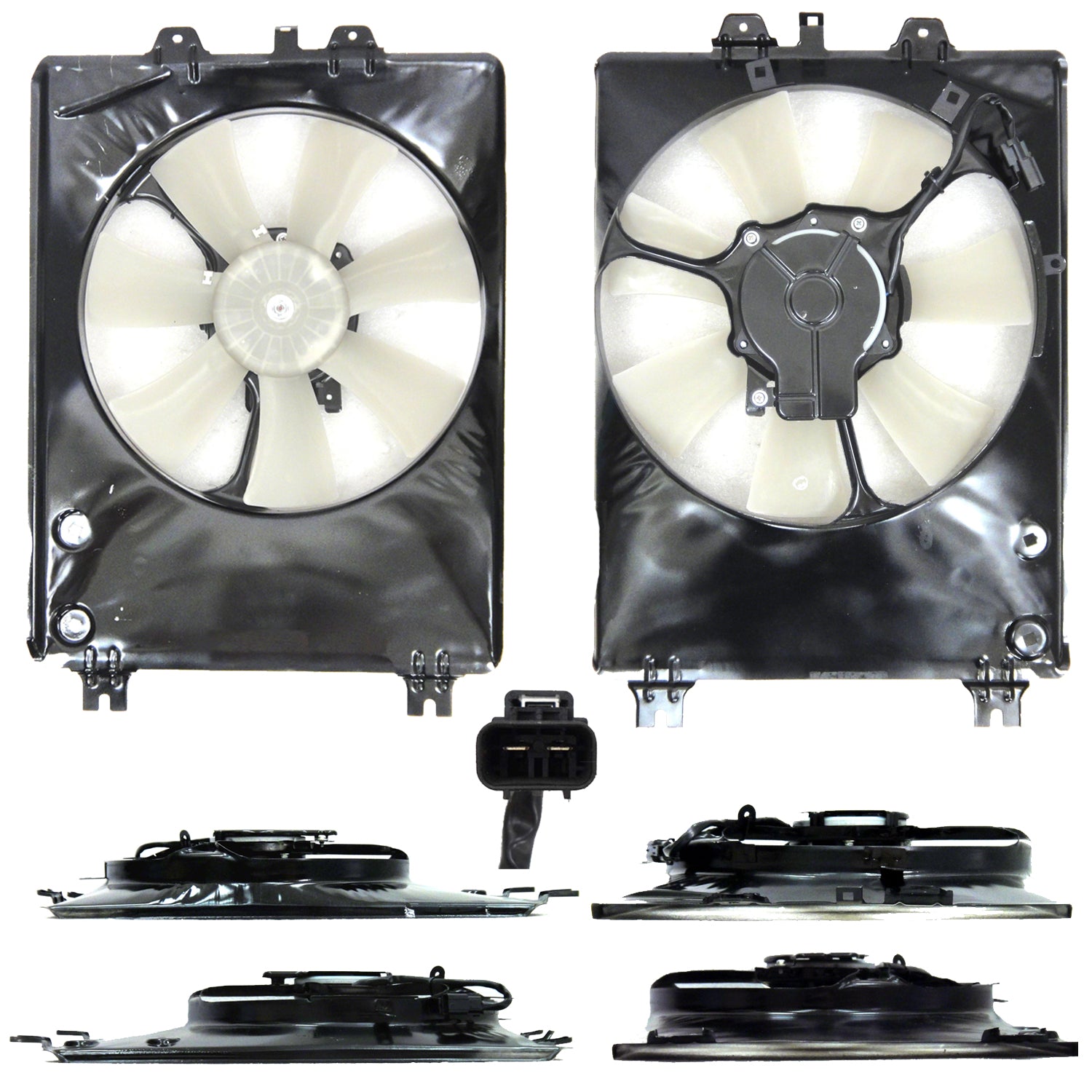 Radiator cooling fan assy 2010 - 2013 ACURA MDX AC3115120 38615RYEA01-PFM