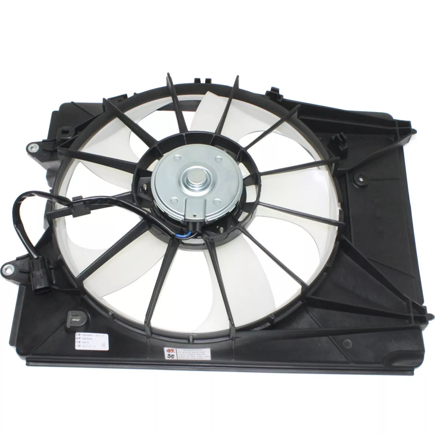 Left Radiator cooling fan assy 2014 - 2020 ACURA MDX AC3115125 190155J6A01-PFM