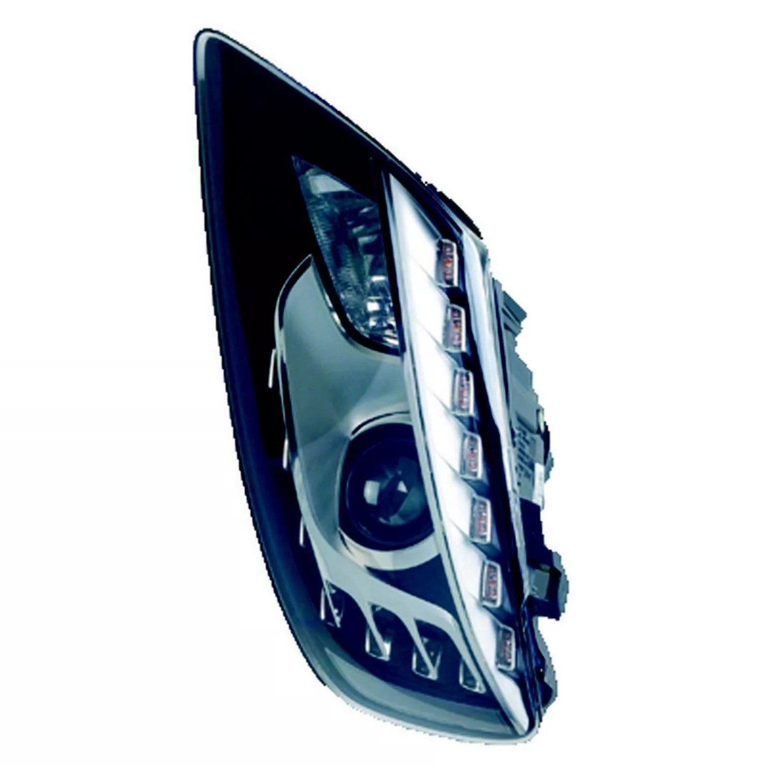 Left Side Headlamp assy composite 2010 - 2015 AUDI Q7 AU2502158 4L0941029AK