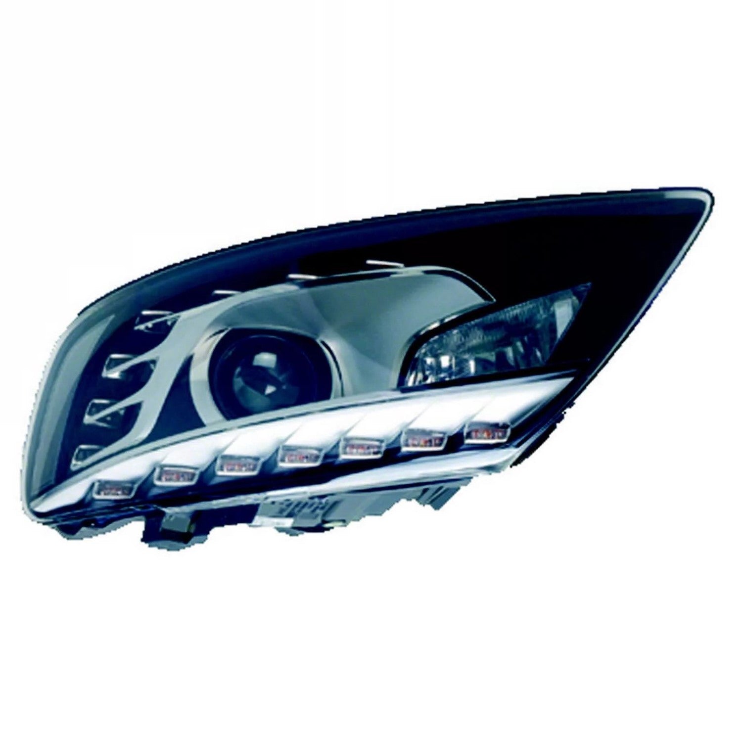 Left Side Headlamp assy composite 2010 - 2015 AUDI Q7 AU2502158 4L0941029AK