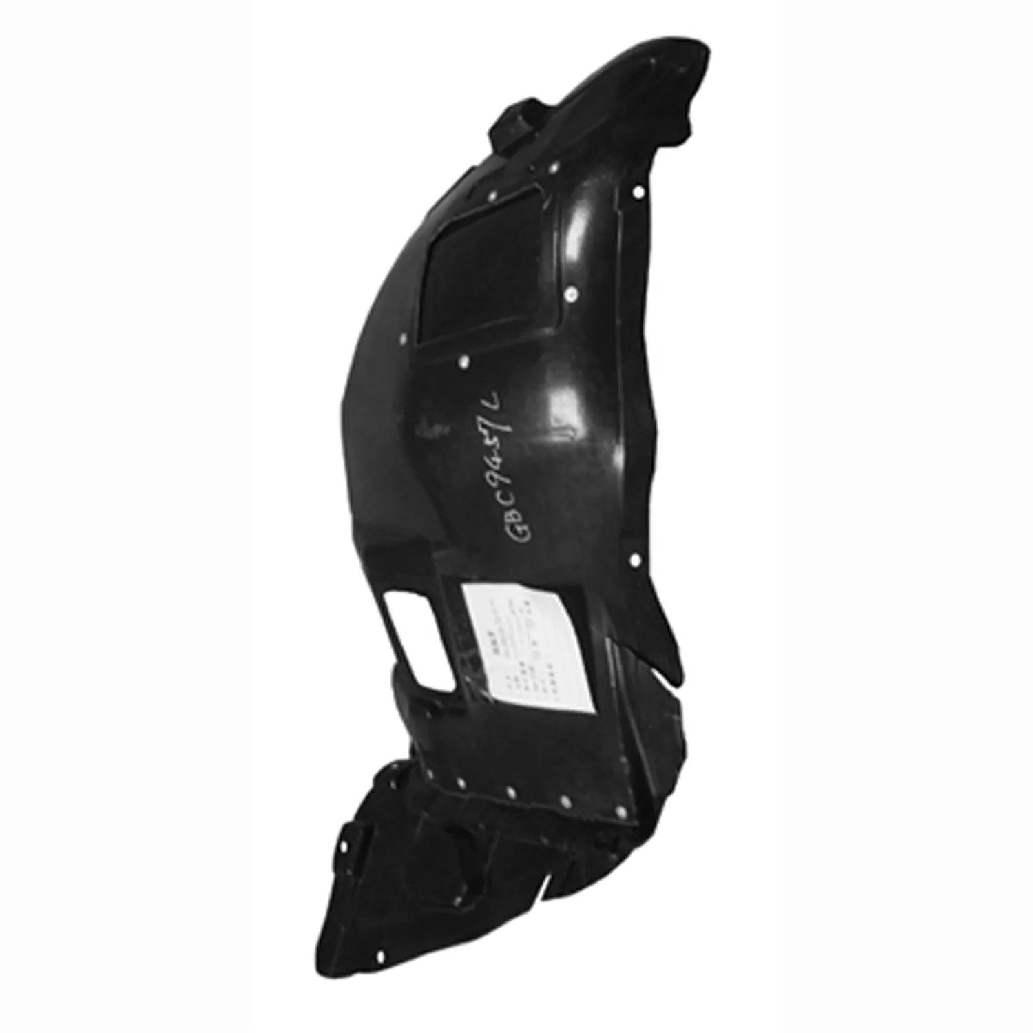 Left Side Front fender splash shield 2006 - 2006 BMW 325i BM1250114 51717059379