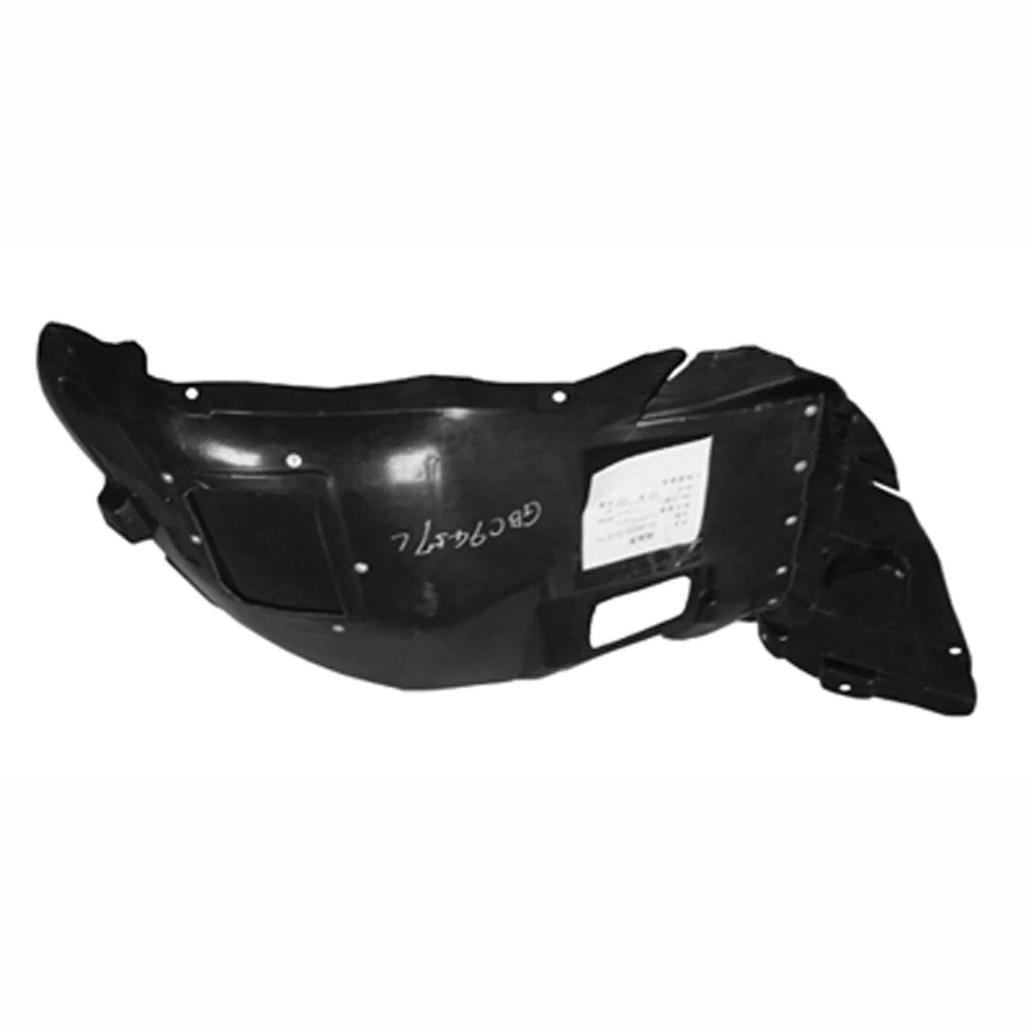 Left Side Front fender splash shield 2006 - 2006 BMW 325i BM1250114 51717059379