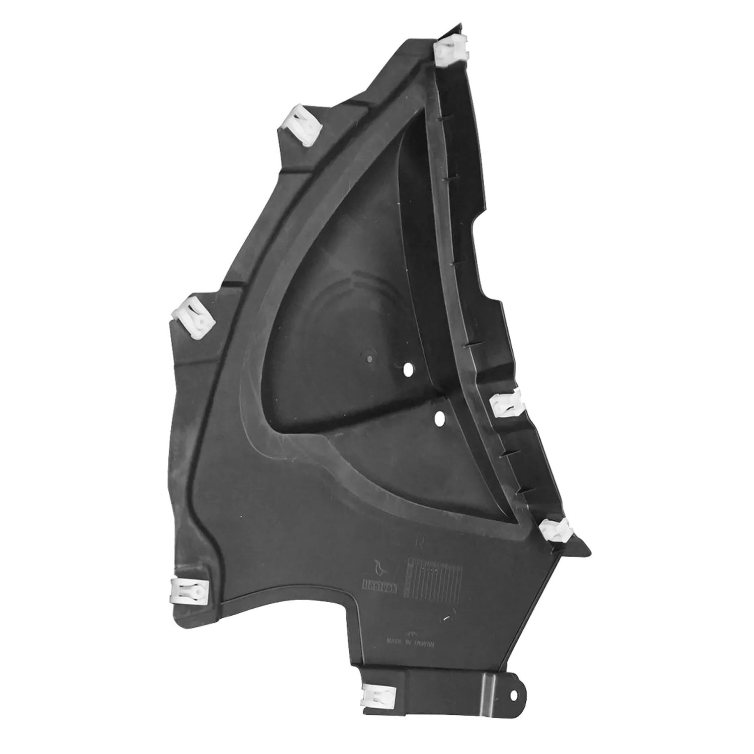 Right Side Front fender splash shield 2021 - 2024 BMW 330e CAPA BM1251141C 51757340862