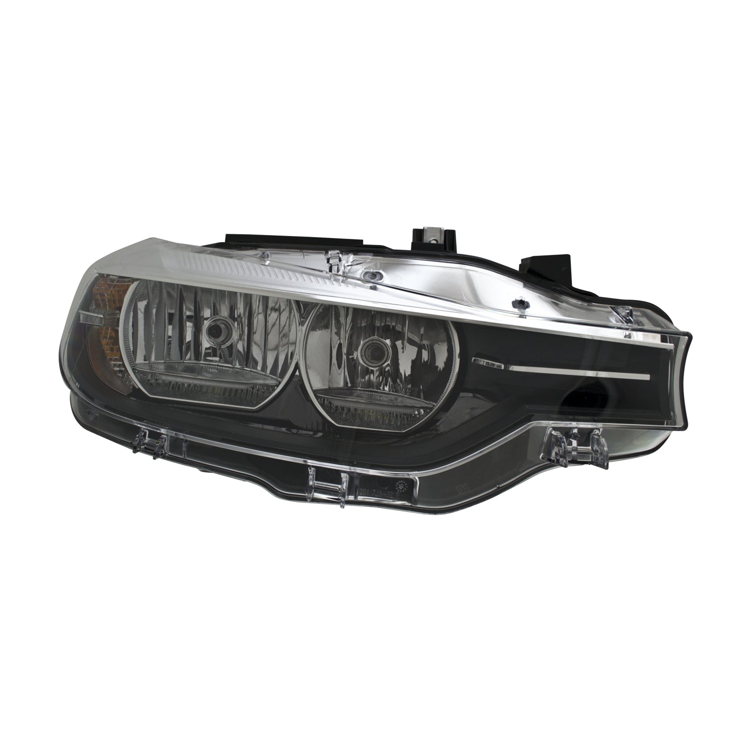 Right Side Headlamp lens/housing 2016 - 2018 BMW 320i BM2519166 63117365600