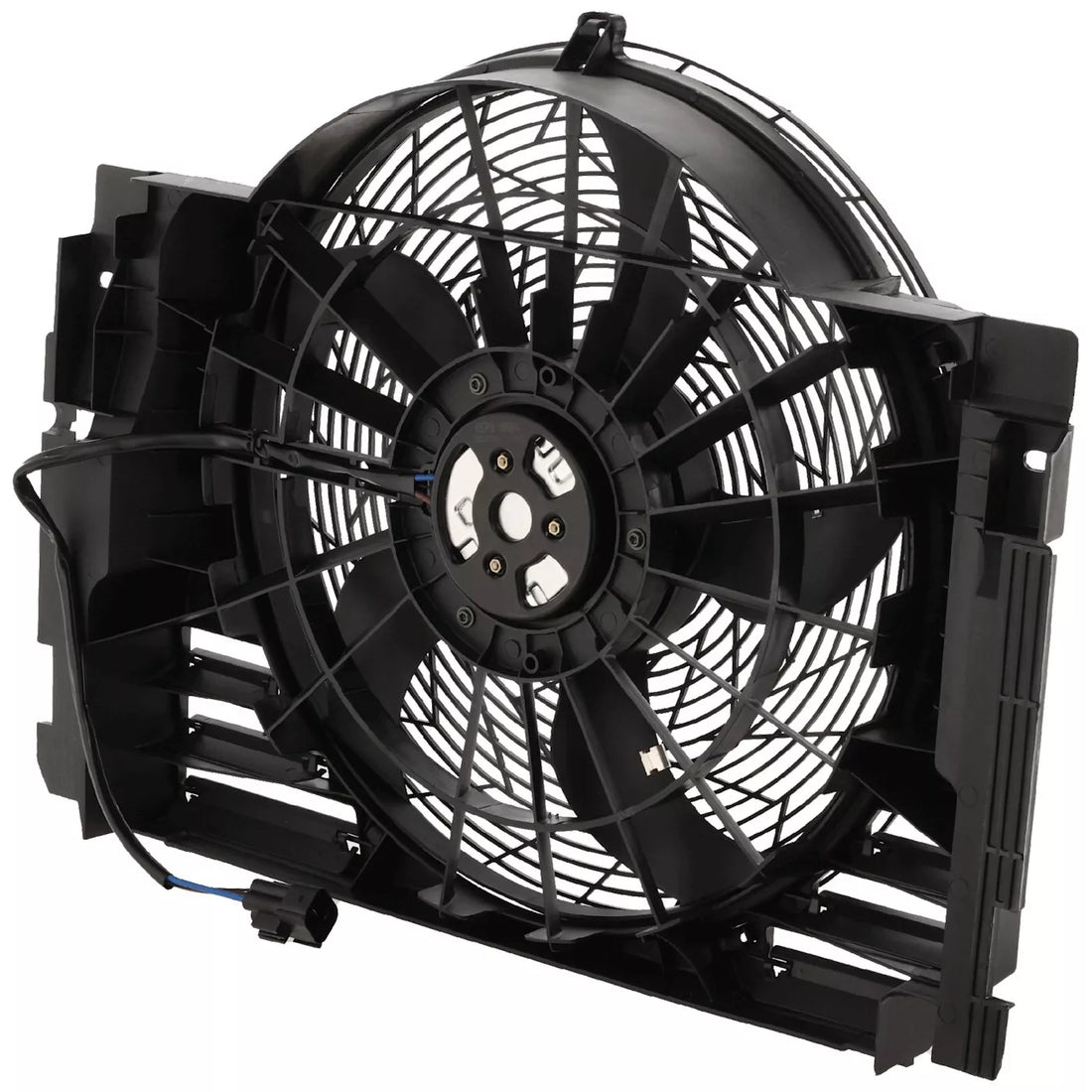 Air conditioning condenser/fan assy 2000 - 2006 BMW X5  BM3020102 64546921381