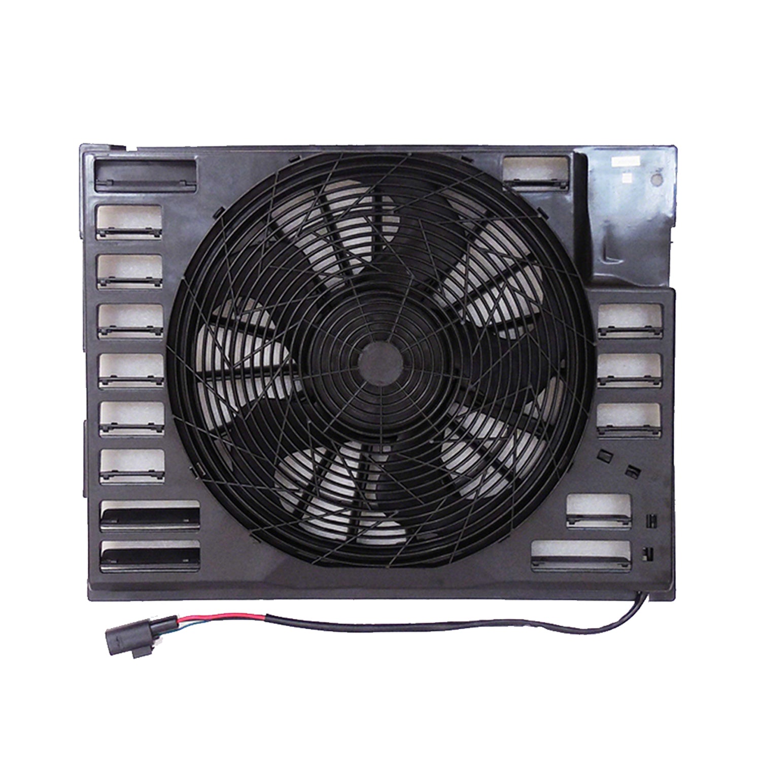 Air conditioning condenser/fan assy 2002 - 2005 BMW 745i BM3020103 64546921379