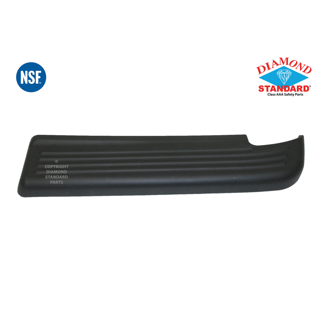 Rear bumper step pad 1994 - 1999 DODGE RAM 1500 CH1191103DSN 55034460