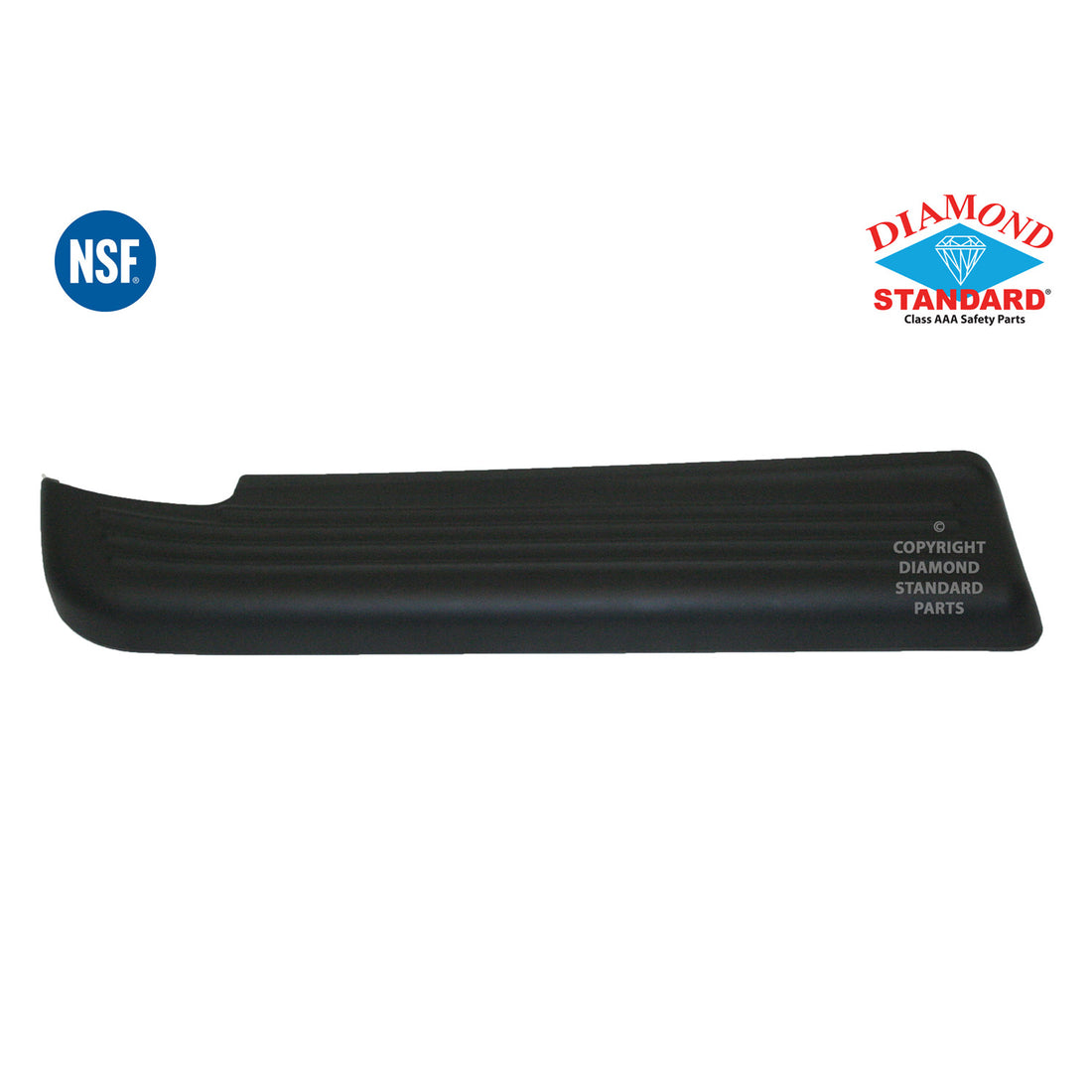 Rear bumper step pad 1994 - 1999 DODGE RAM 1500 CH1191104DSN 55034461