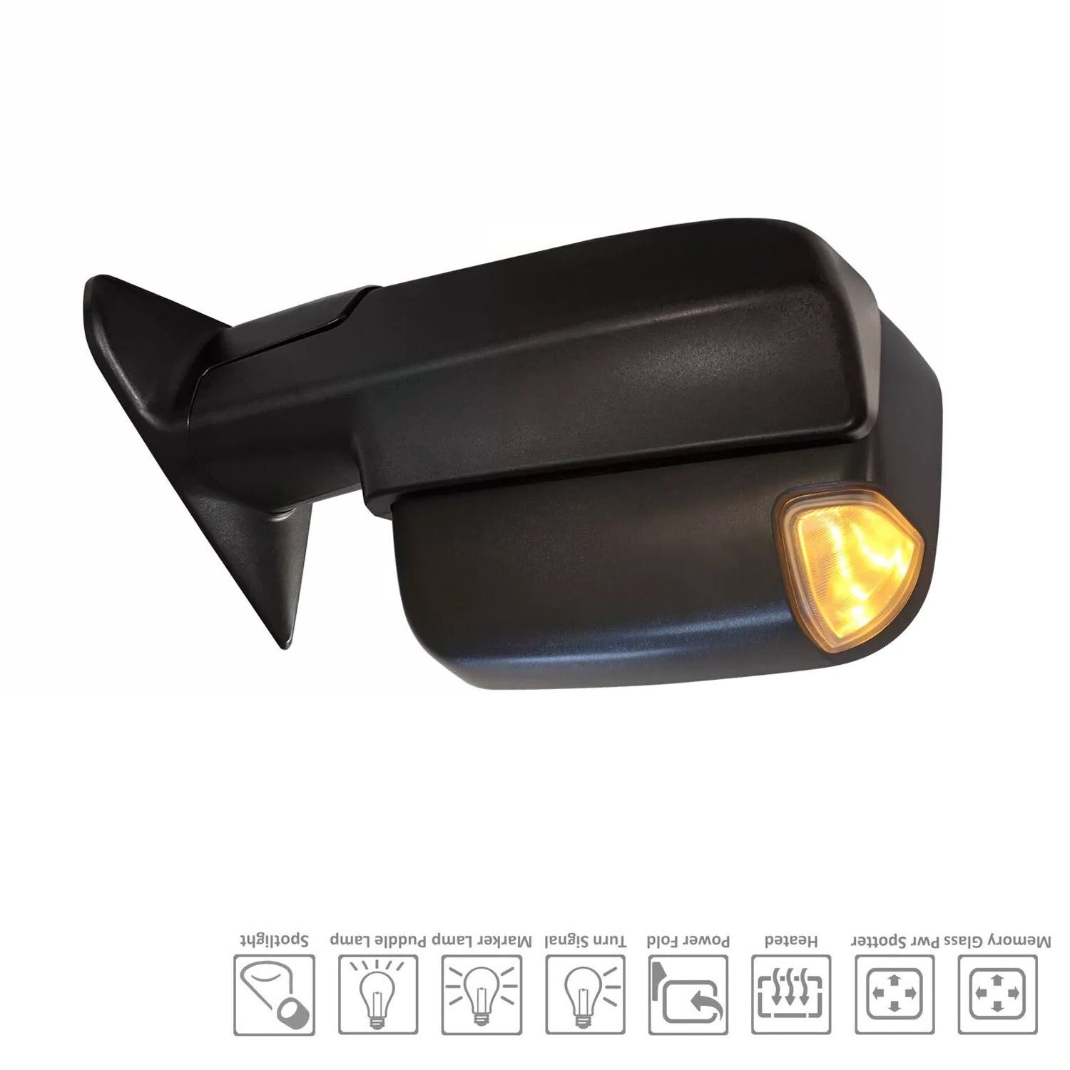 Espejo retrovisor exterior derecho 2019 - 2022 RAM 2500 CH1321487 68374944AD