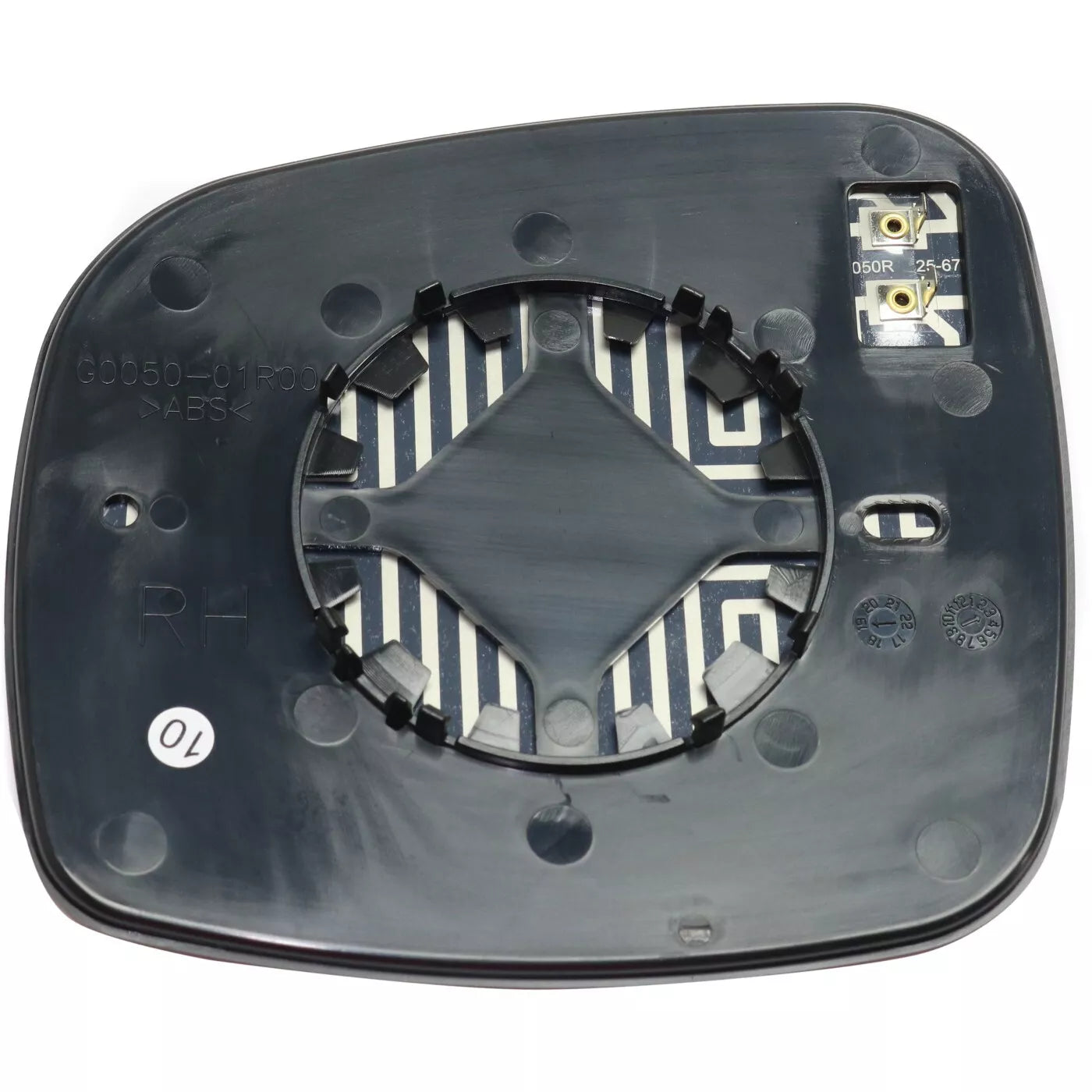 Cristal de espejo lateral derecho retrovisor exterior 2008 - 2016 CHRYSLER TOWN & COUNTRY CH1325107 68026176AB