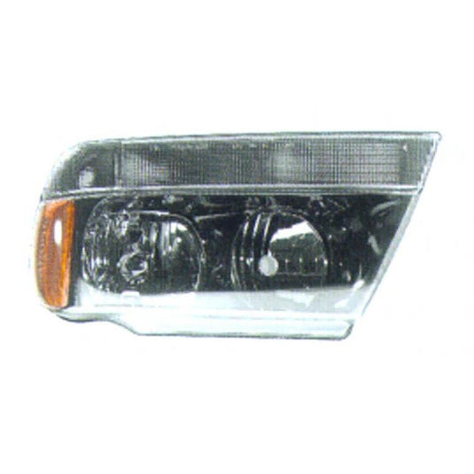Left Side Headlamp assy composite 1999 - 2004 JEEP GRAND CHEROKEE CAPA CH2502120C 55155553AI
