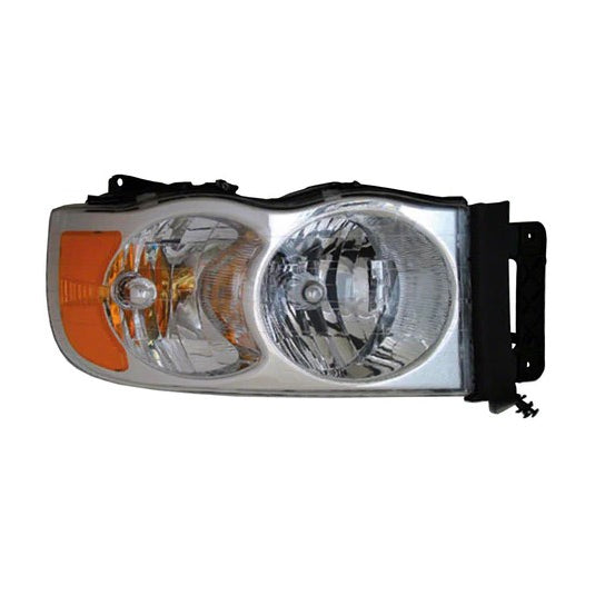 Left Side Headlamp assy composite 2002 - 2004 DODGE RAM 1500 CAPA CH2502135C 55077121AF