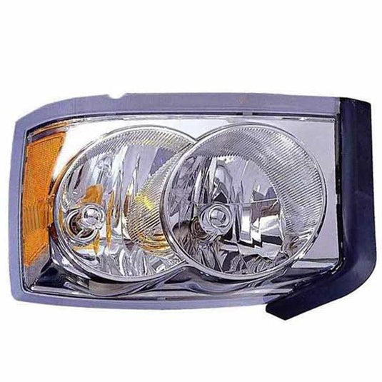 Left Side Headlamp assy composite 2006 - 2007 DODGE DAKOTA CAPA CH2502170C 55077607AC