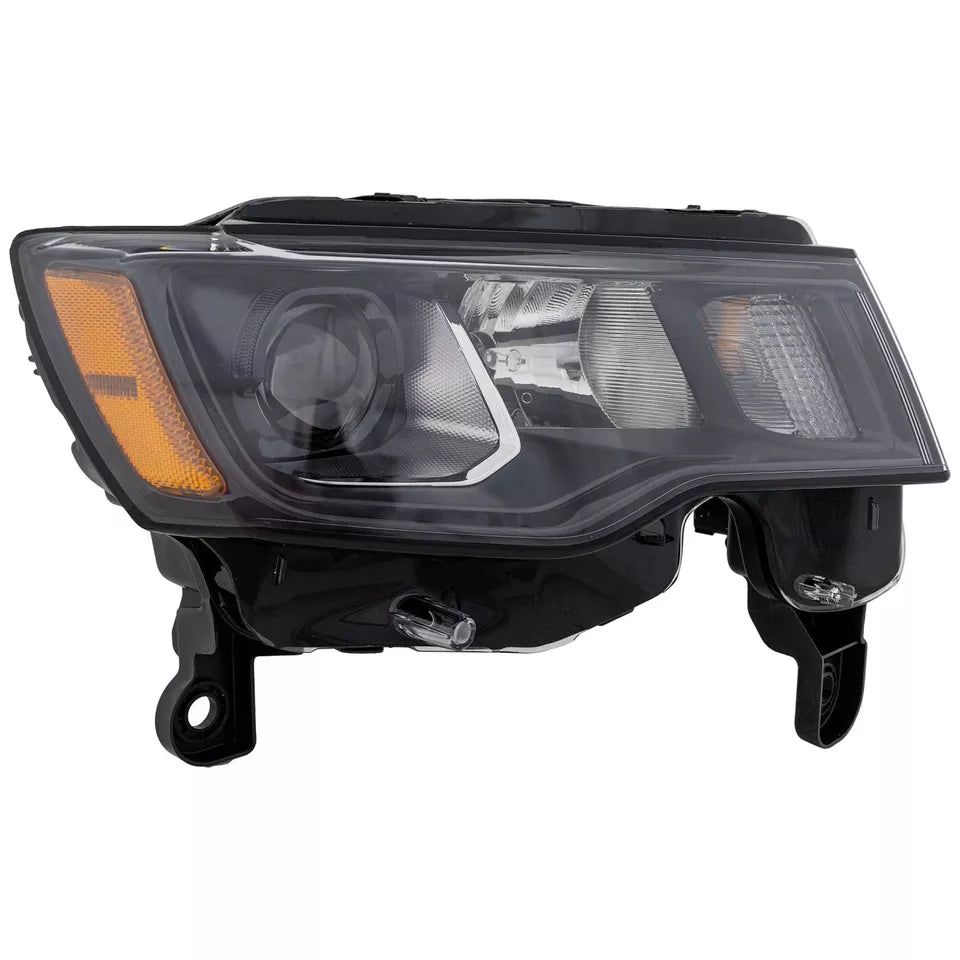 Right Side Headlamp assy composite 2017 - 2021 JEEP GRAND CHEROKEE CAPA CH2503309C 68266646AE