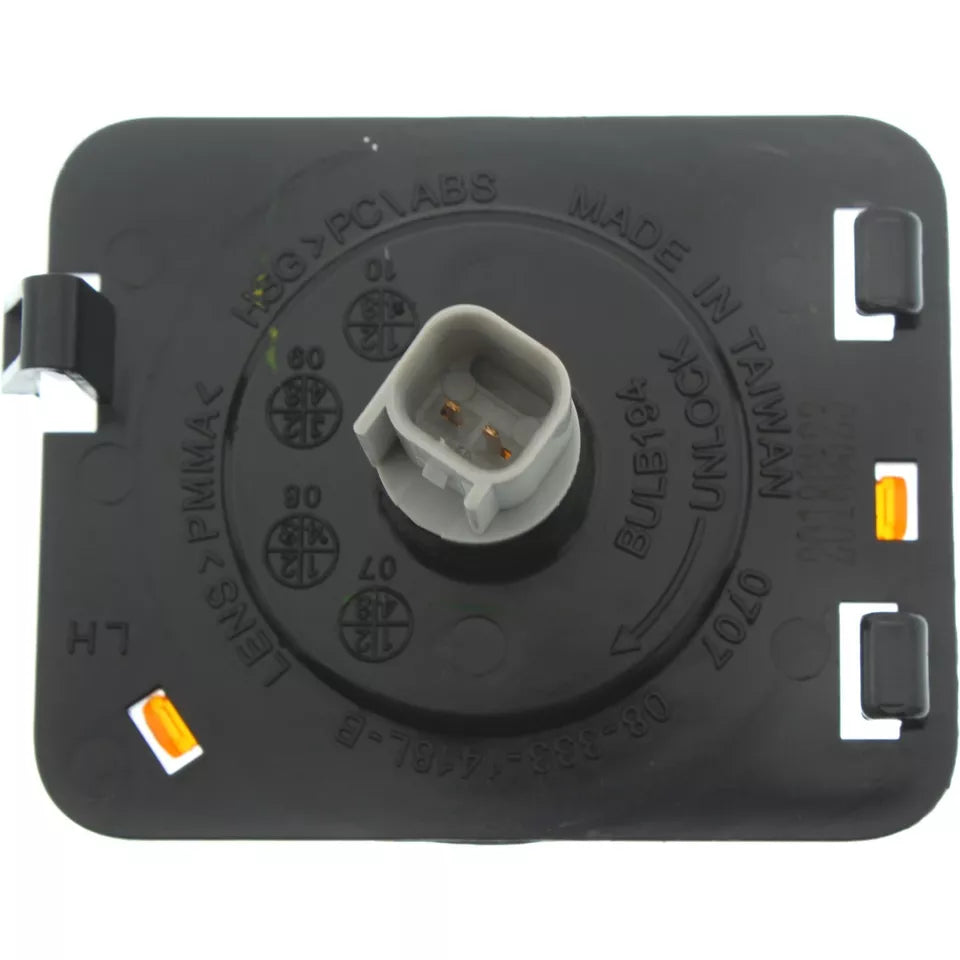 Left Side Front marker lamp assy 2007 - 2017 JEEP WRANGLER CAPA CH2550127C 55078145AA