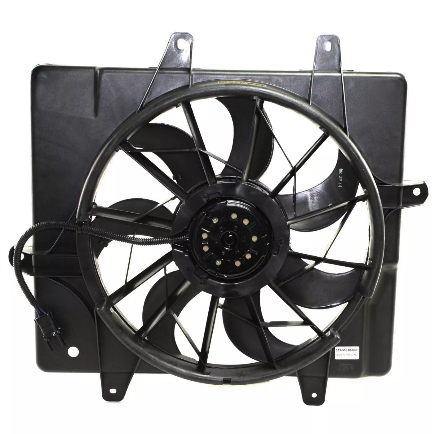 Radiator cooling fan assy 2006 - 2010 CHRYSLER PT CRUISER CH3115146 5179470AA