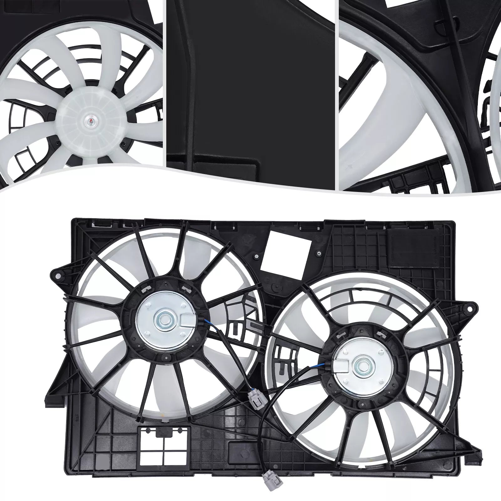 Radiator cooling fan assy 2014 - 2023 JEEP CHEROKEE CH3115177 52014621AG