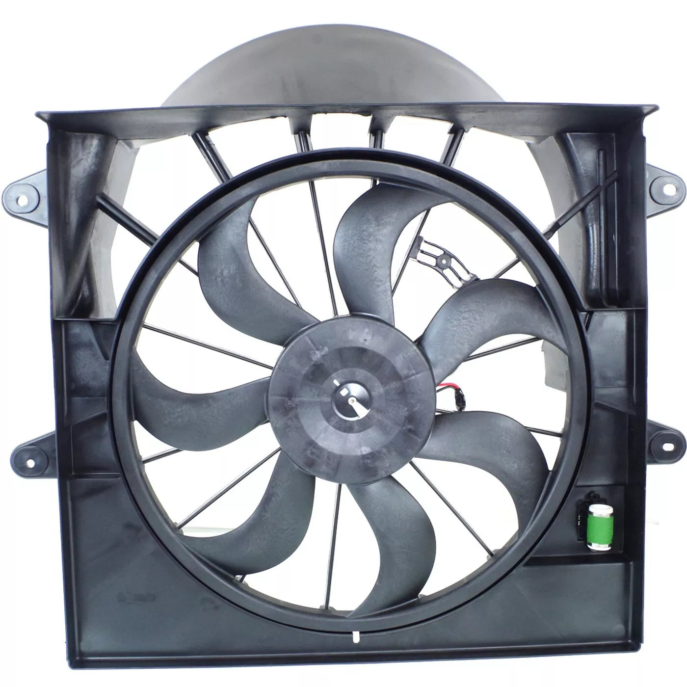Conjunto de ventilador/motor del radiador 2008 - 2010 JEEP COMMANDER CH3117105 55037969AB