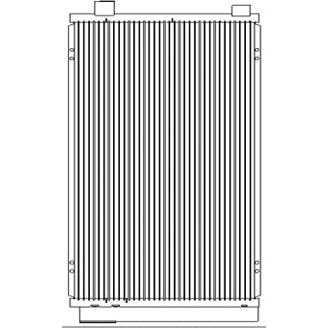 Air conditioning condenser 2017 - 2022 JEEP COMPASS CND30093 68273402AB