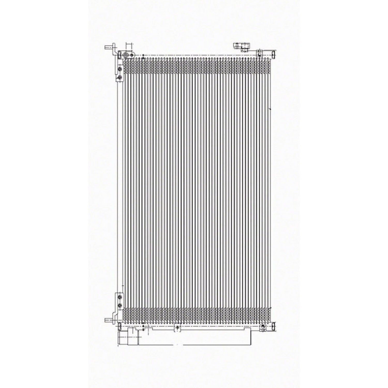 Condensador de aire acondicionado 2006 - 2011 HONDA CIVIC HO3030143 80102SVAA03