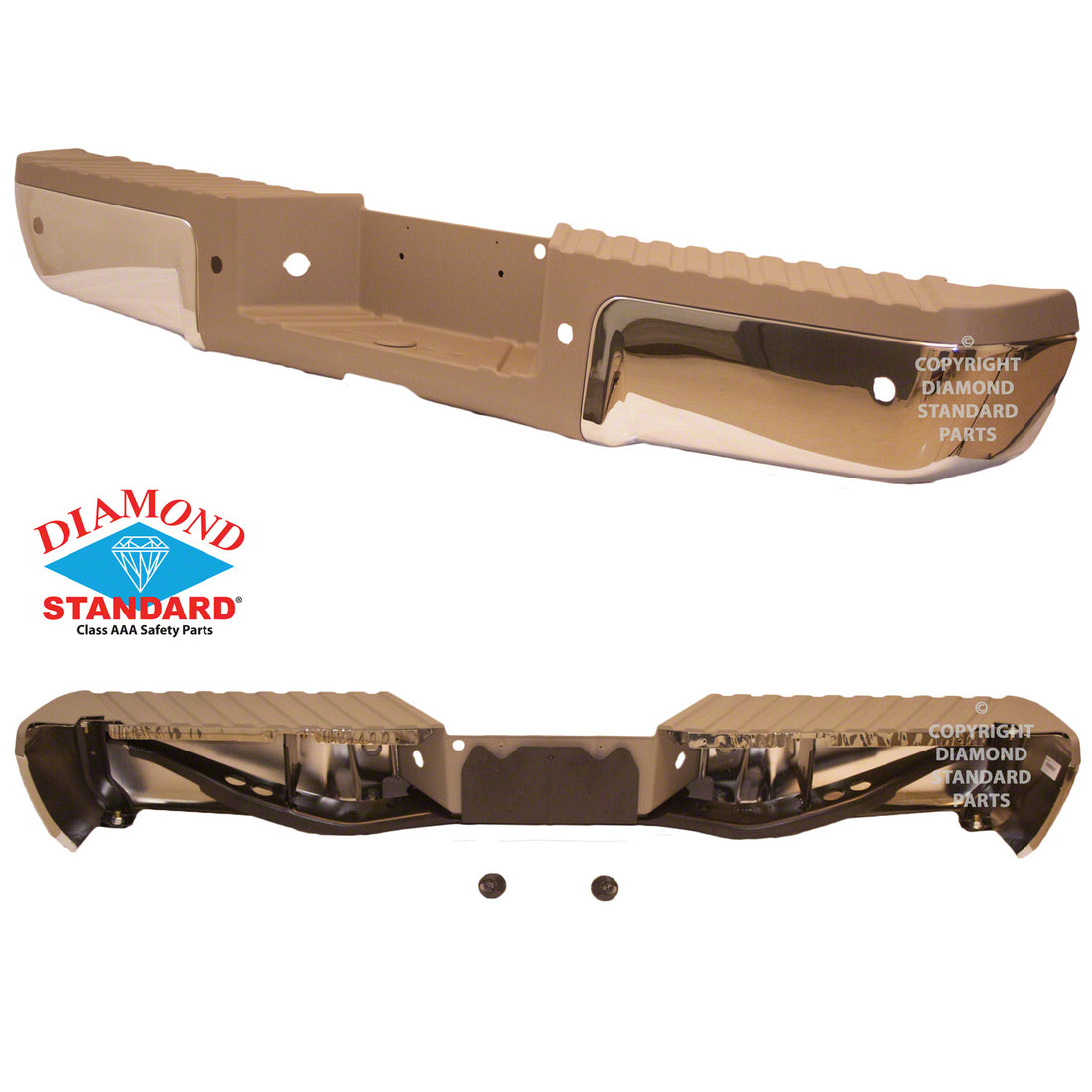 Rear bumper assembly 2008 - 2012 FORD F-250 SUPER DUTY FO1103154 9C3Z17906D-PFM