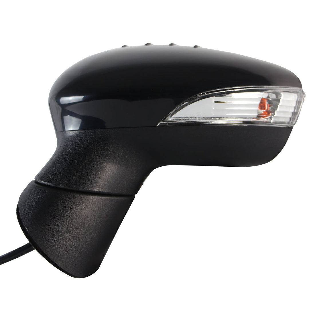 Left Side Mirror outside rear view 2011 - 2011 FORD FIESTA FO1320457 BE8Z17683DG-PFM