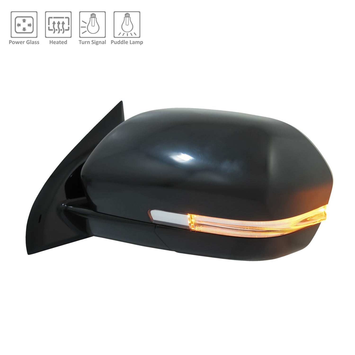 Left Side Mirror outside rear view 2019 - 2020 FORD EXPEDITION FO1320635 KL1Z17683CA-PFM