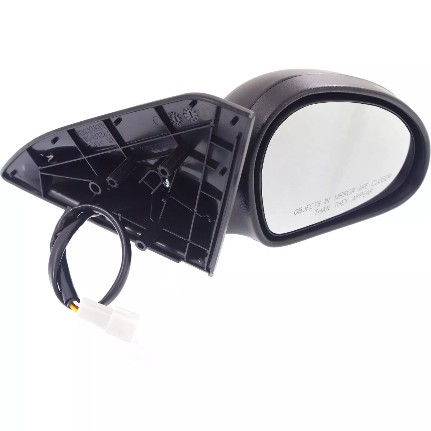 Right Side Mirror outside rear view 1997 - 2002 FORD ESCORT FO1321137 F7CZ17682BA