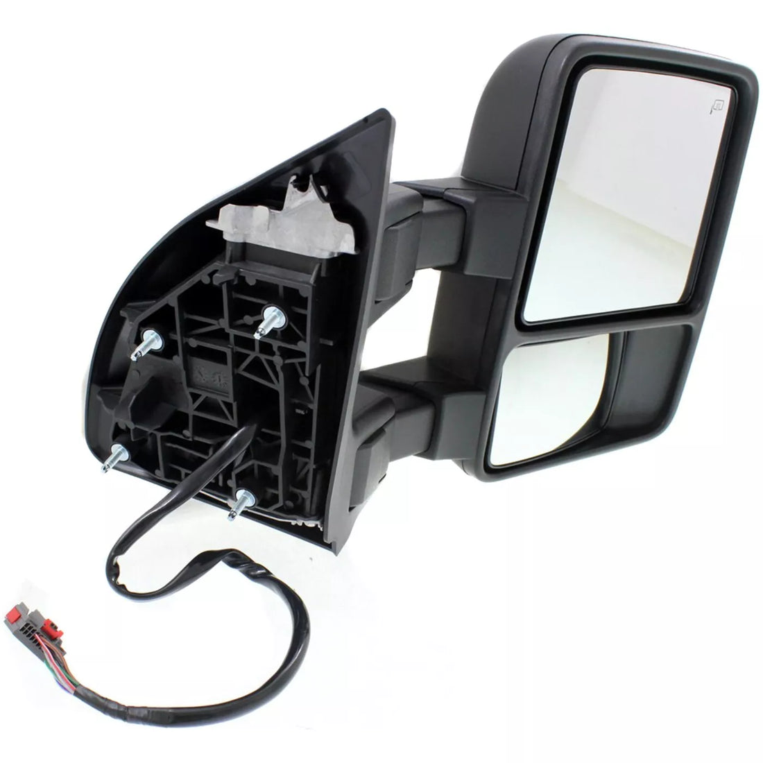 Right Side Mirror outside rear view 2008 - 2010 FORD F-250 SUPER DUTY FO1321356 7C3Z17682EB