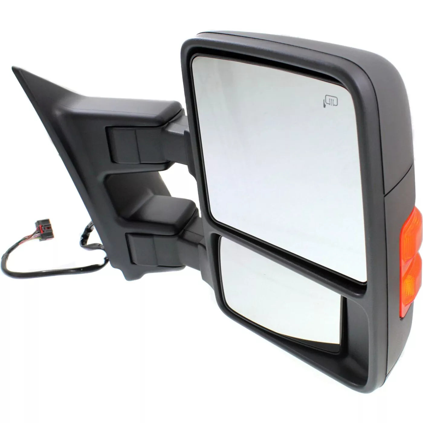 Right Side Mirror outside rear view 2008 - 2010 FORD F-250 SUPER DUTY FO1321356 7C3Z17682EB
