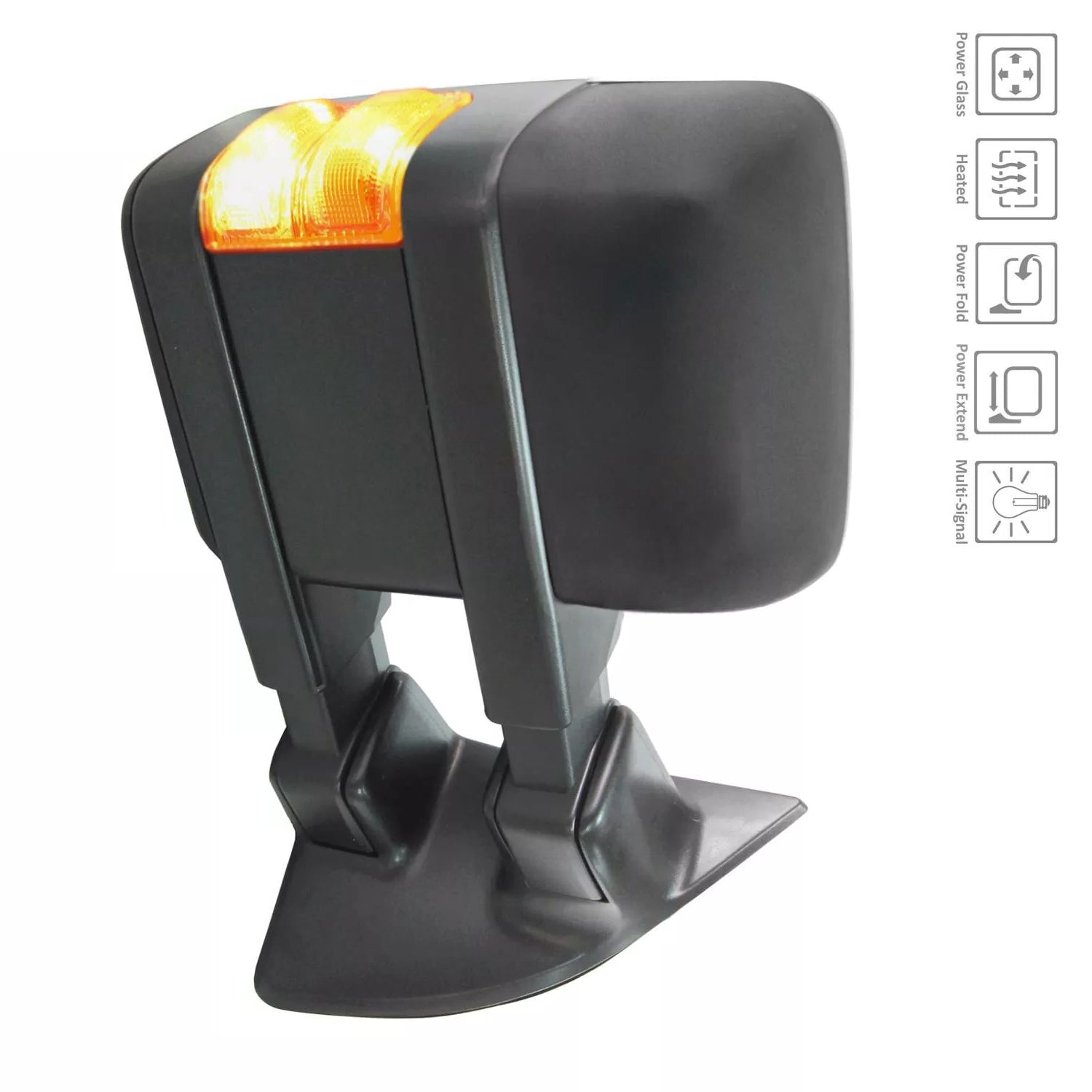 Right Side Mirror outside rear view 2011 - 2016 FORD F-250 SUPER DUTY FO1321489 BC3Z17682CA