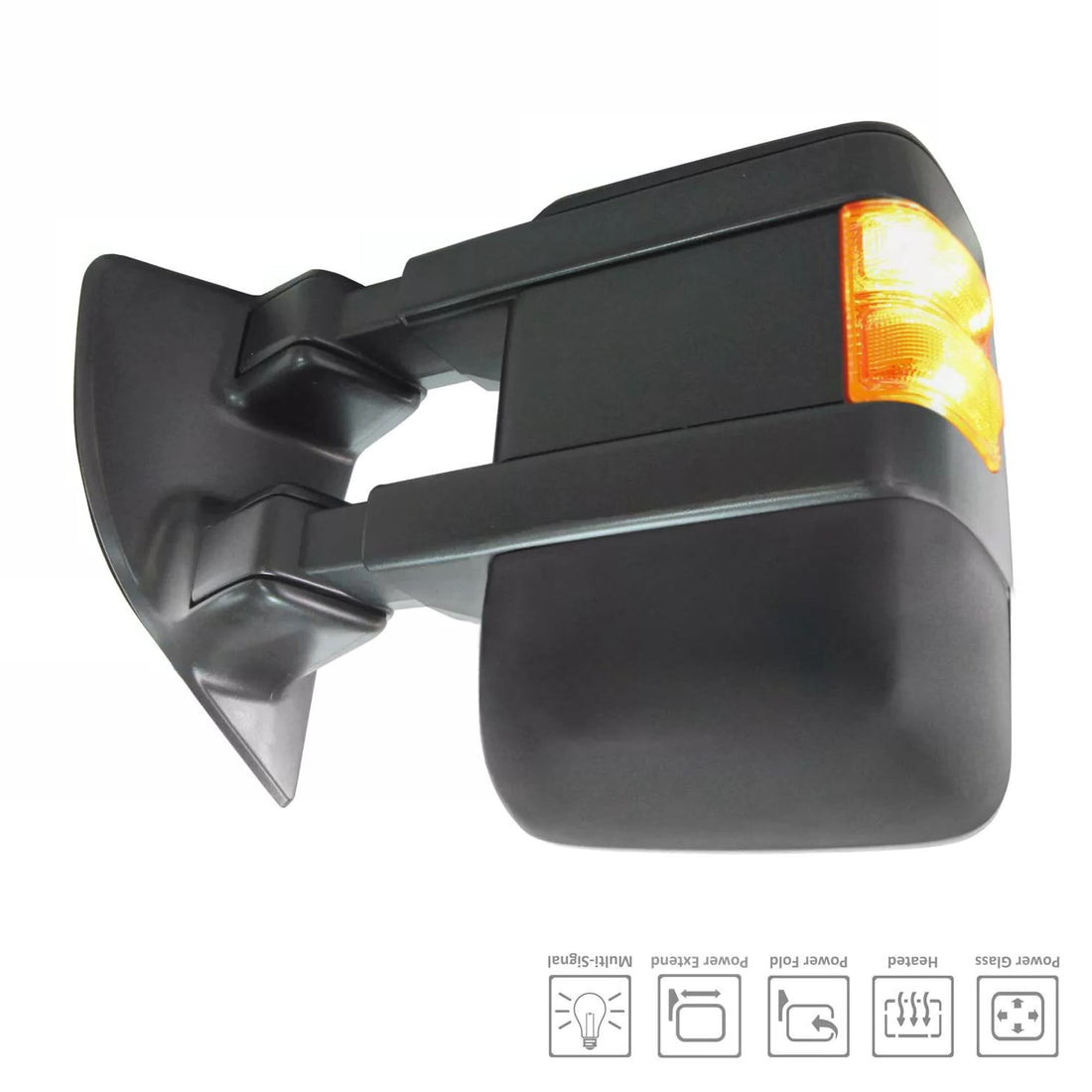 Right Side Mirror outside rear view 2011 - 2016 FORD F-250 SUPER DUTY FO1321489 BC3Z17682CA