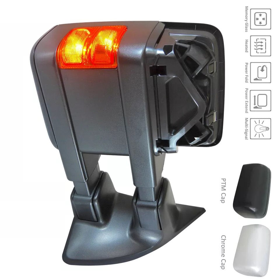 Right Side Mirror outside rear view 2011 - 2016 FORD F-250 SUPER DUTY FO1321493 BC3Z17682LA