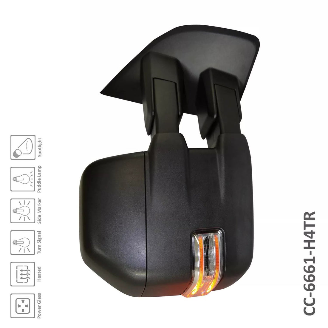 Right Side Mirror outside rear view 2015 - 2018 FORD F-150 FO1321516 FL3Z17682AC