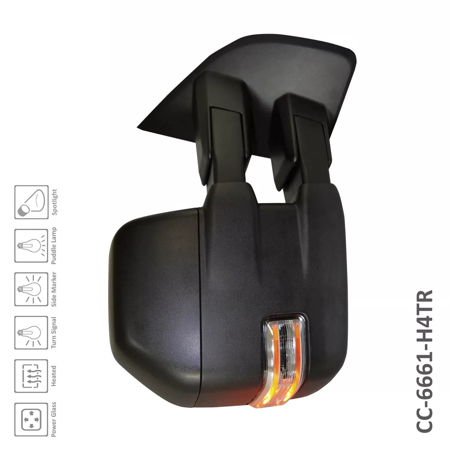 Right Side Mirror outside rear view 2015 - 2018 FORD F-150 FO1321516 FL3Z17682AC