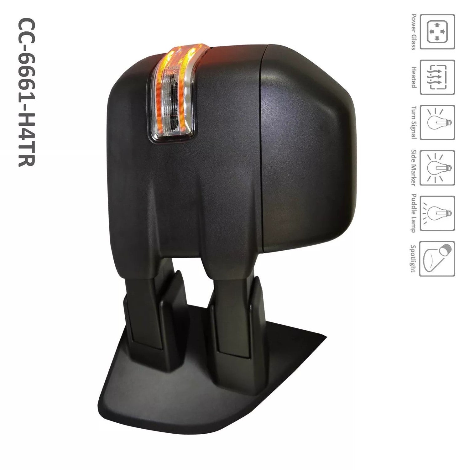 Right Side Mirror outside rear view 2015 - 2018 FORD F-150 FO1321516 FL3Z17682AC