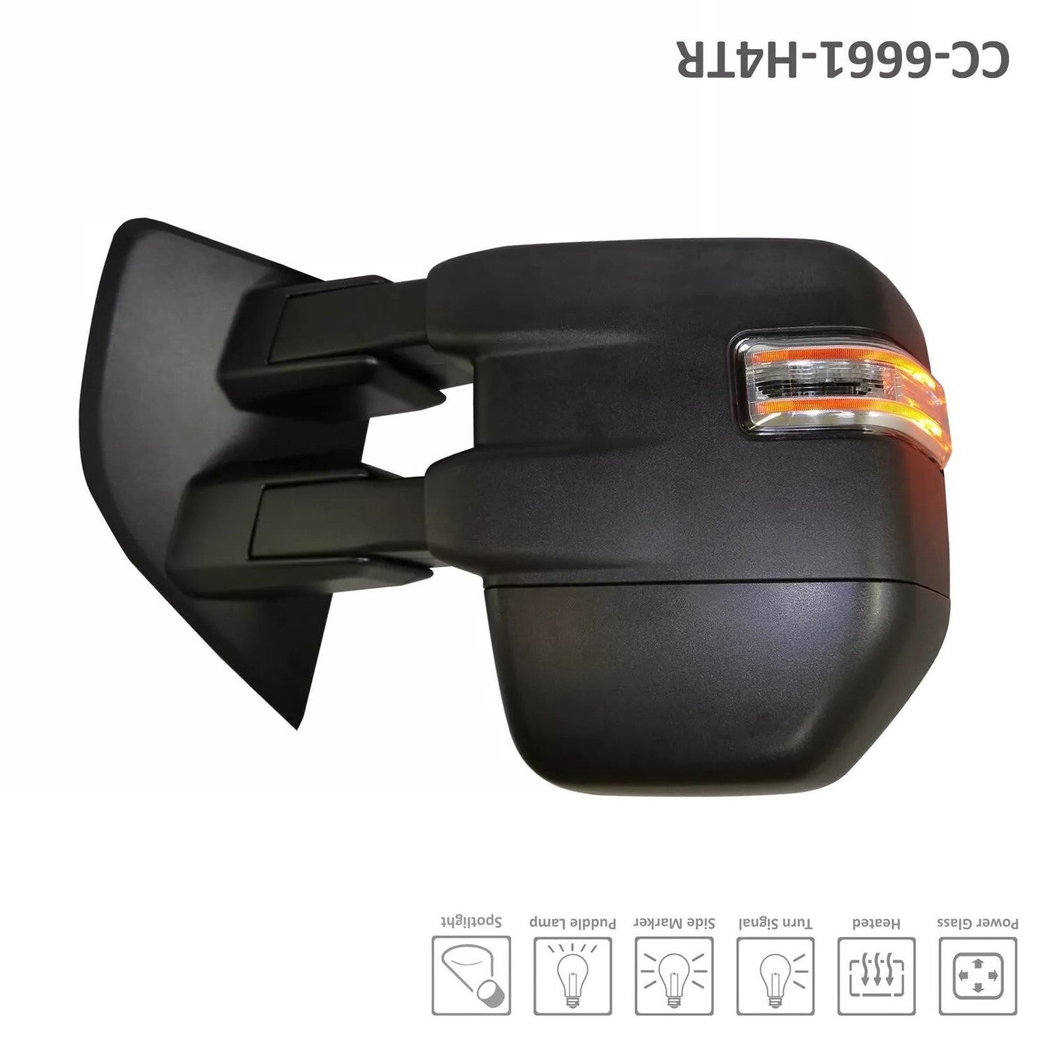 Right Side Mirror outside rear view 2015 - 2018 FORD F-150 FO1321516 FL3Z17682AC