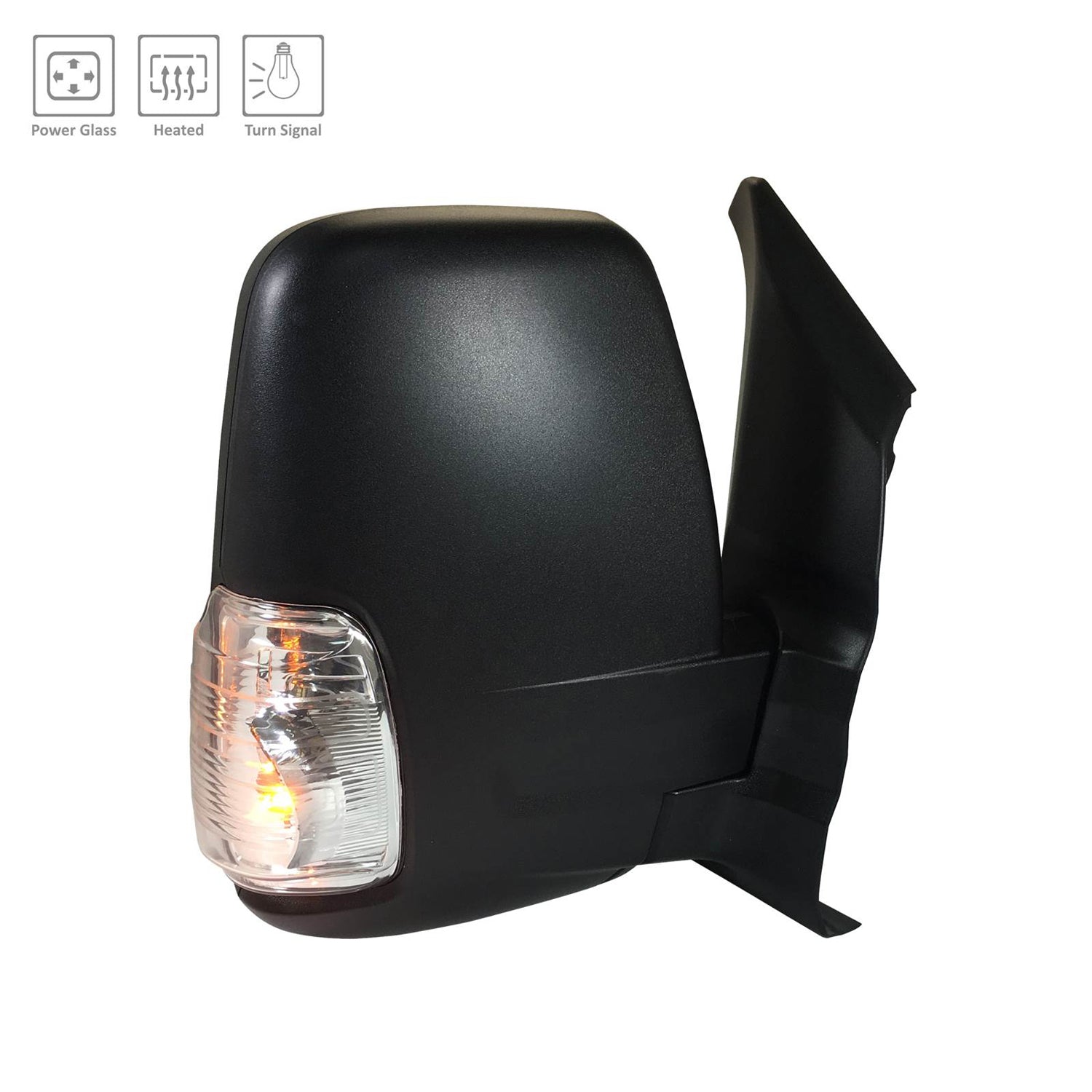 Right Side Mirror outside rear view 2015 - 2017 FORD TRANSIT-150 FO1321549 EK4Z17682CB