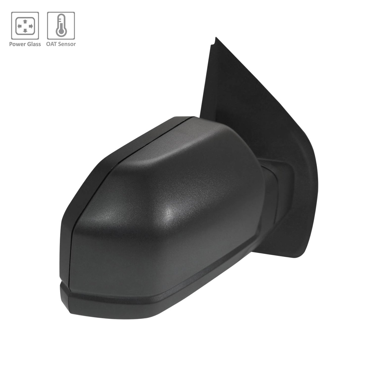 Right Side Mirror outside rear view 2018 - 2020 FORD F-150 FO1321584 JL3Z17682BB