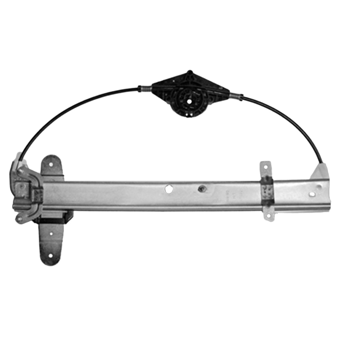 Left Side Rear door glass regulator 2003 - 2004 LINCOLN TOWN CAR FO1550103 2W1Z5427009AA