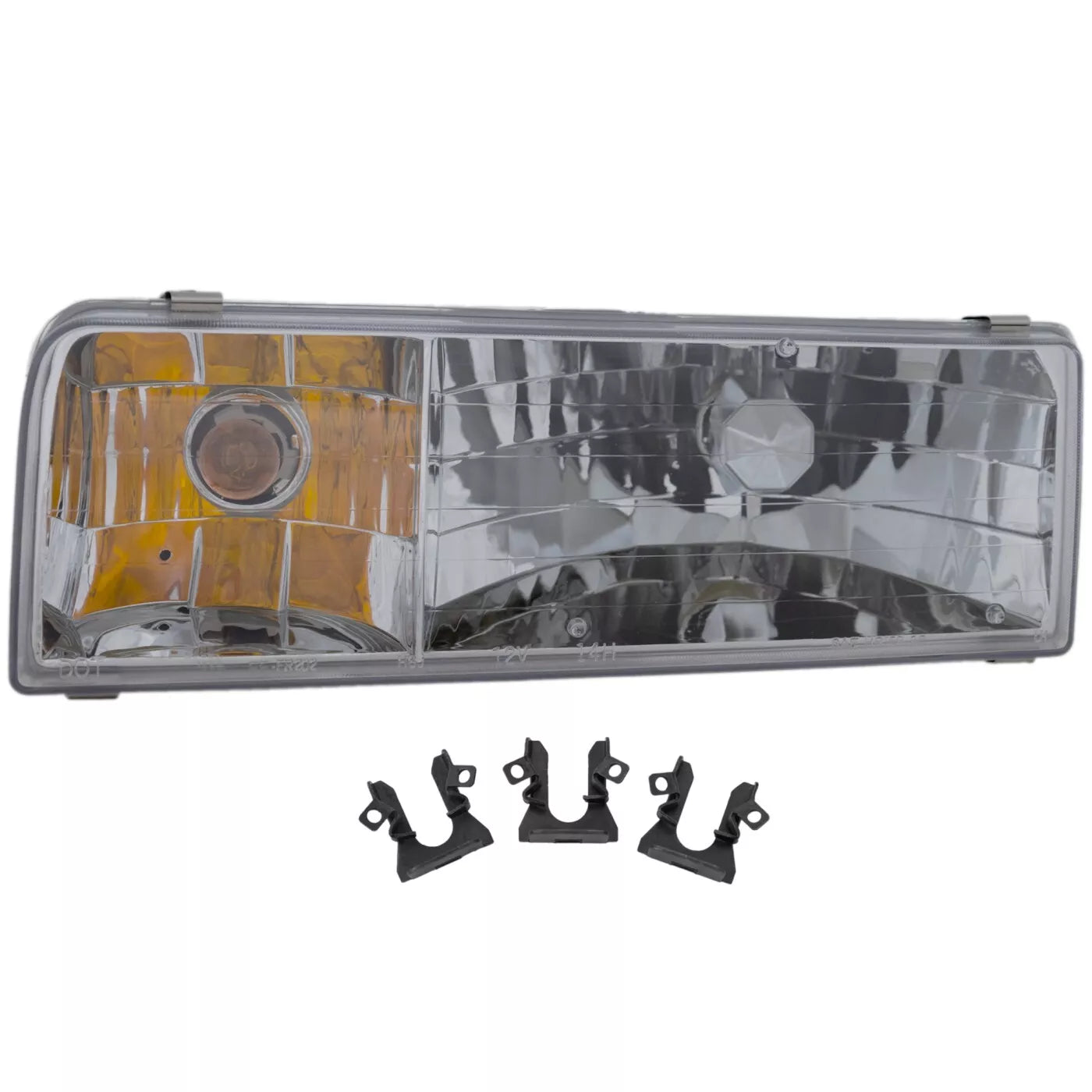 Left Side Headlamp assy composite 1995 - 1997 LINCOLN TOWN CAR FO2502141 F5VY13008B