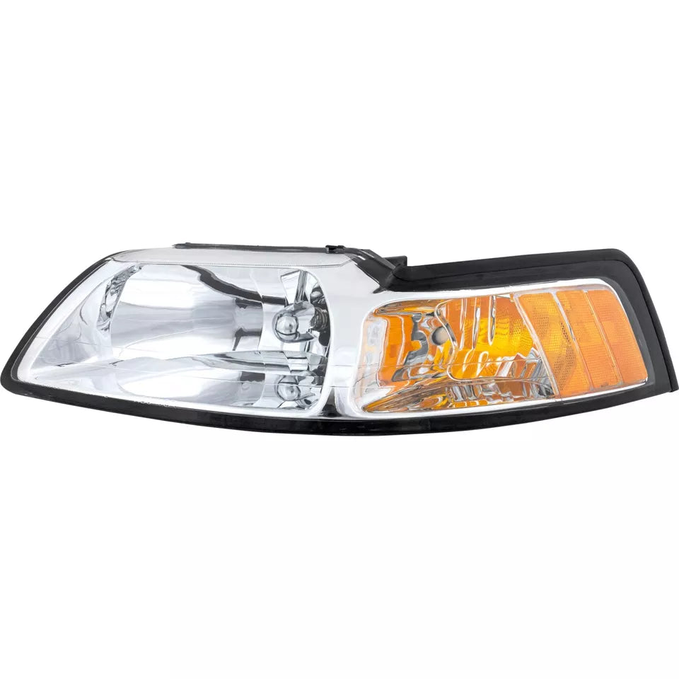 Left Side Headlamp assy composite 1999 - 2000 FORD MUSTANG FO2502160 YR3Z13008BA