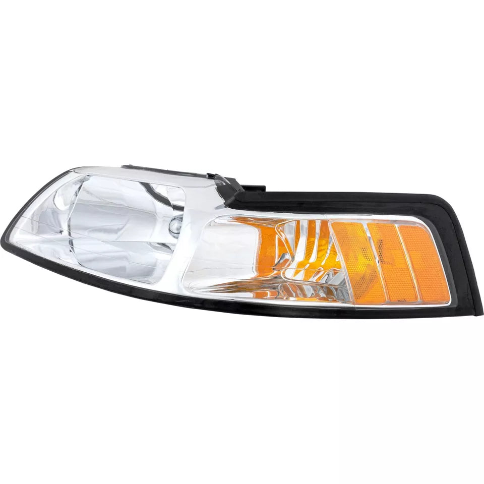 Left Side Headlamp assy composite 1999 - 2000 FORD MUSTANG FO2502160 YR3Z13008BA