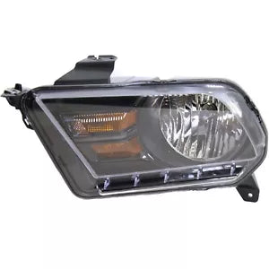Left Side Headlamp assy composite 2010 - 2014 FORD MUSTANG CAPA FO2502276C AR3Z13008D