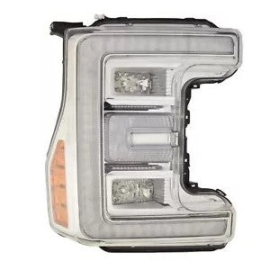 Left Side Led Headlight Lens And Housing 2017 - 2018 FORD F-250 SUPER DUTY FO2502362 HC3Z13008P