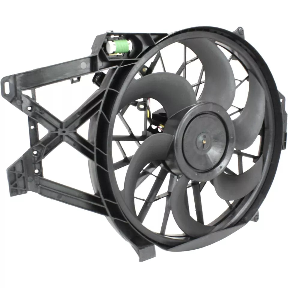Conjunto de ventilador de refrigeración del radiador 2001 - 2004 FORD MUSTANG FO3115120 3R3Z8C607AA