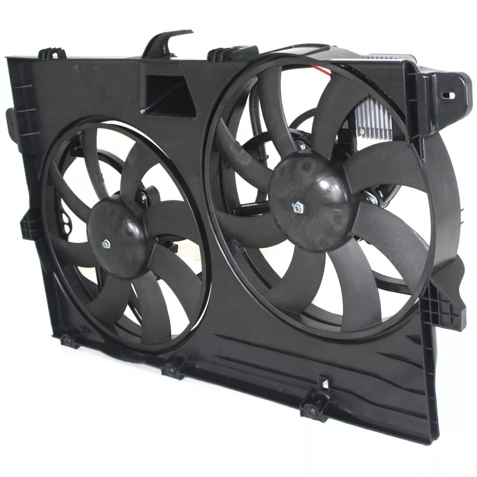 Radiator cooling fan assy 2007 - 2009 FORD EDGE  FO3115175 7T4Z8C607B 9T4Z8C607A-PFM