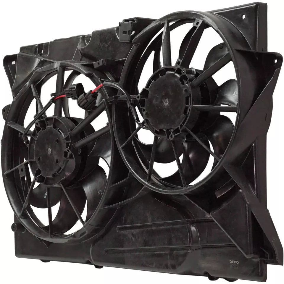 Radiator cooling fan assy 2011 - 2012 FORD EXPLORER FO3115187 BA8Z8C607G BA8Z8C607C