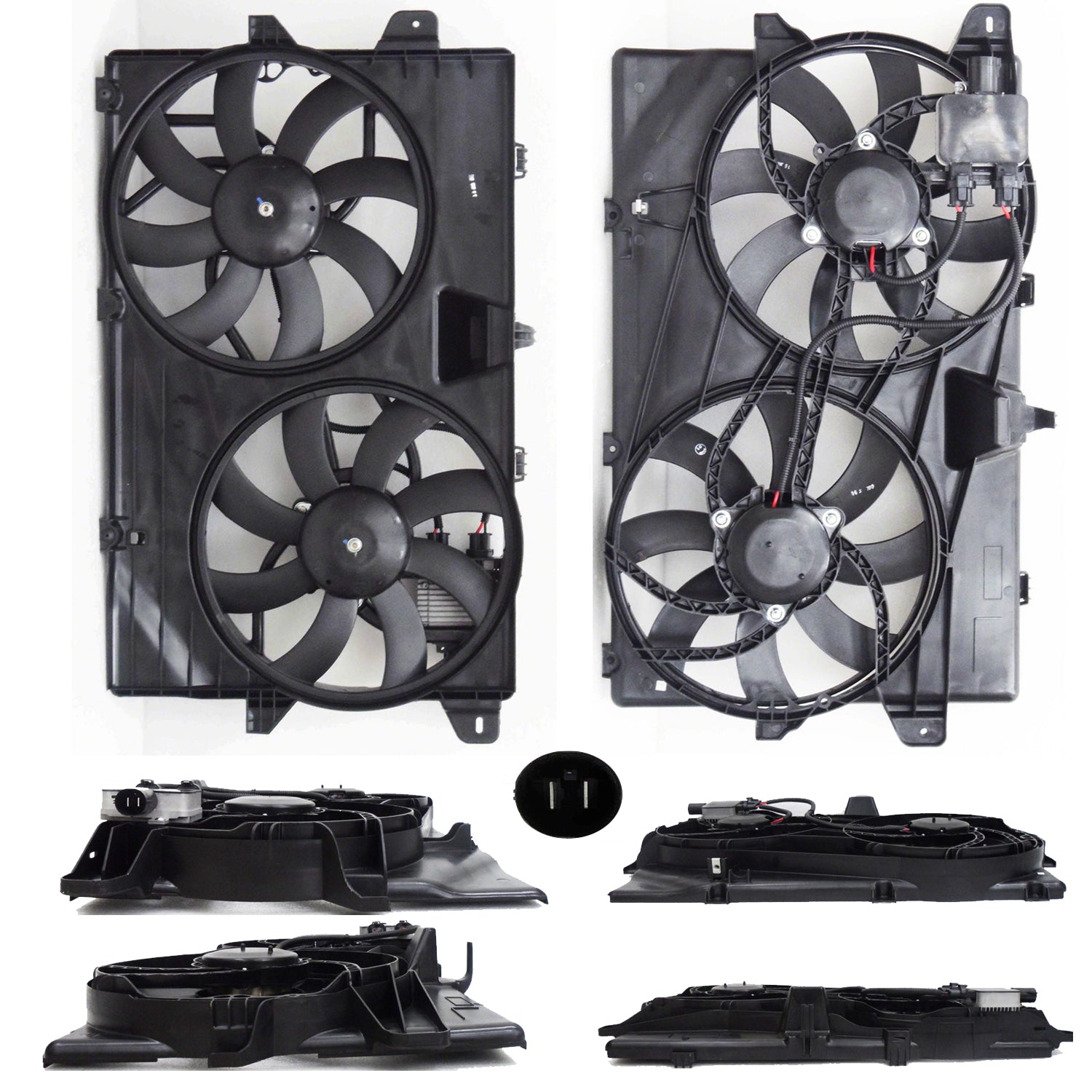 Radiator cooling fan assy 2009 - 2014 FORD EDGE FO3115190 9T4Z8C607A